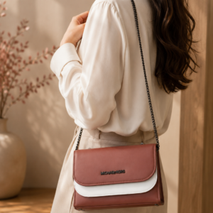Blush Elegance Crossbody Bag