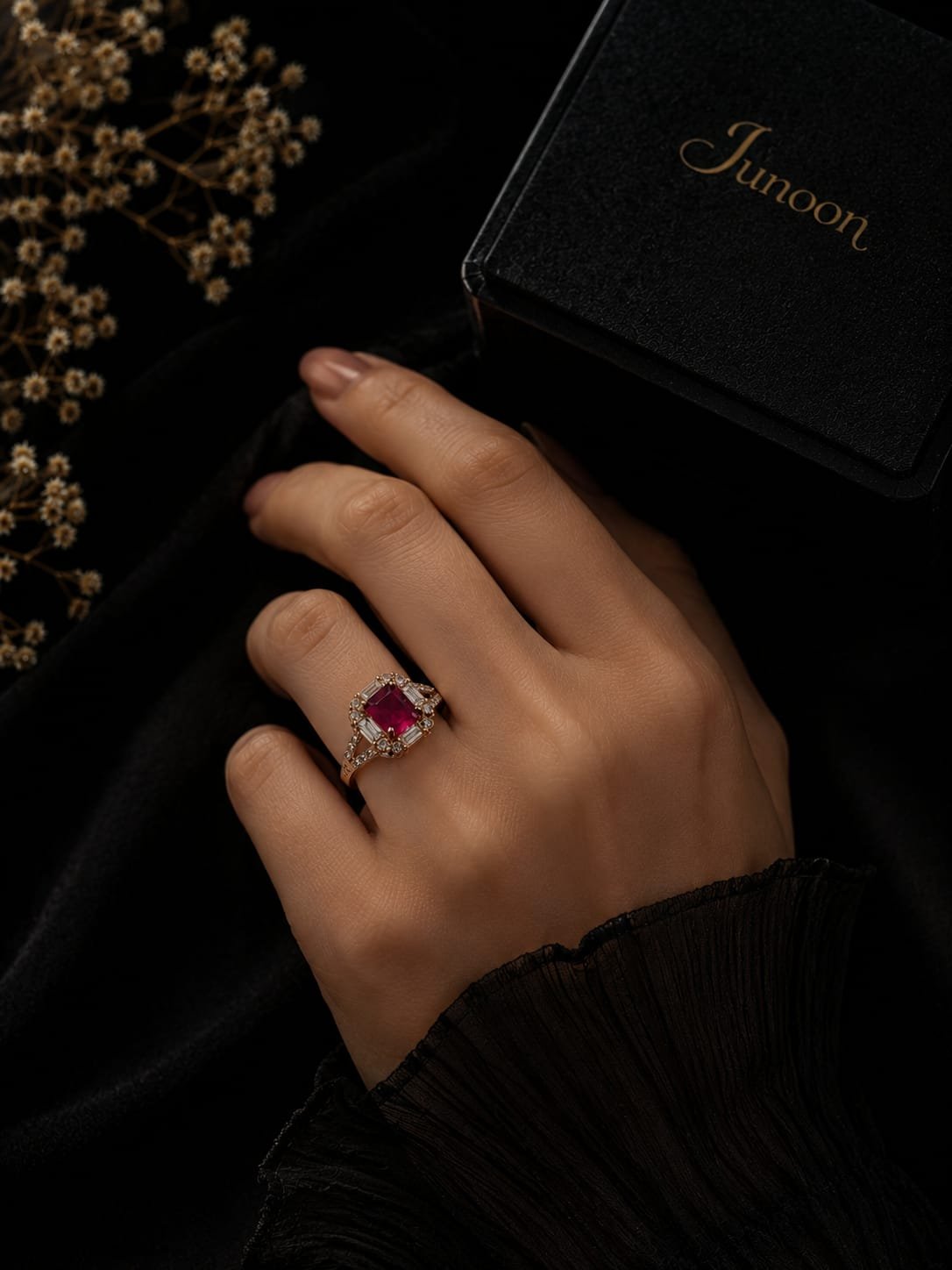 Royal Ruby Statement Ring