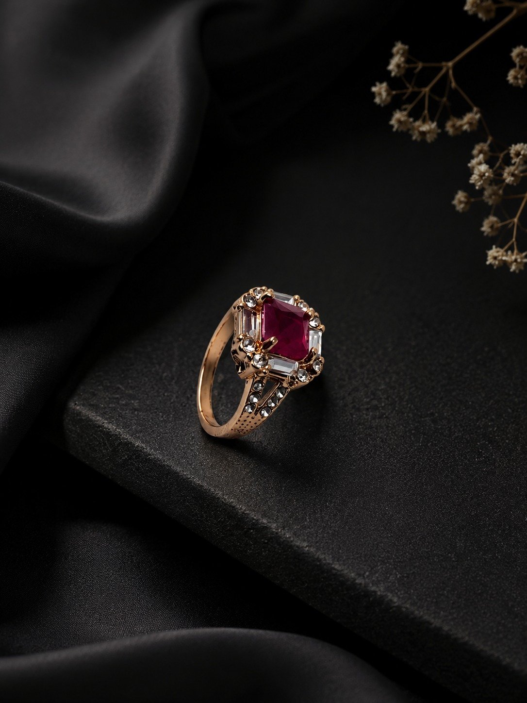 Royal Ruby Statement Ring - Image 2