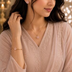 Blossom Charm Jewelry Set