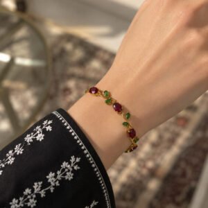 Luxury Gold Charm Bracelet